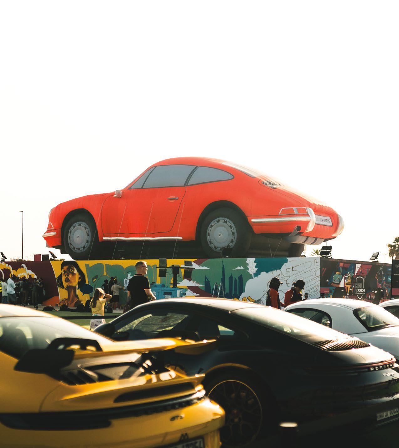 A DATE WITH PORSCHES IN THE DESERT